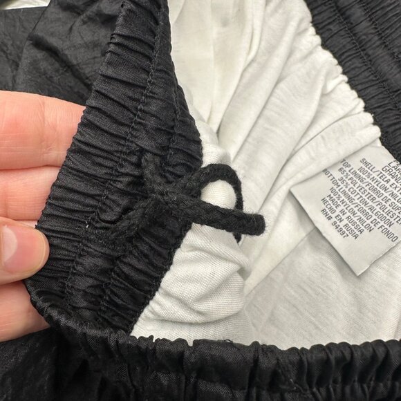 Vintage 90s Womens Wind Suit Petite Large Active Frontier Black White Jacket - Picture 5 of 7